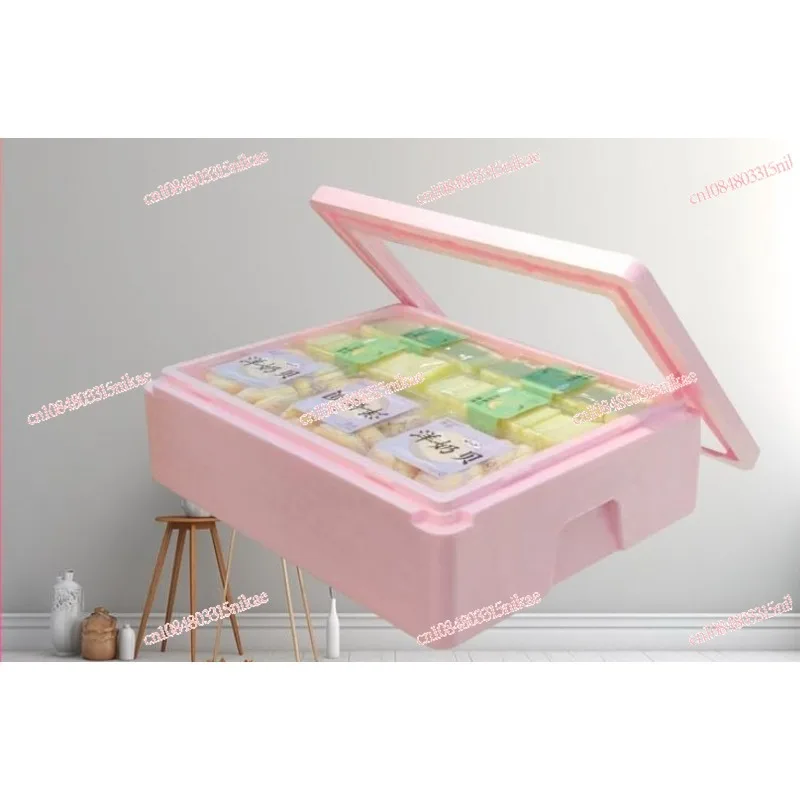 12L EPP Foam Insulated Cooler Box | Commercial Street Vending Case with Clear Lid for Tiramisu/Dessert/Cake/Mousse
12L EPP Foam Insulated Cooler Box | Commercial Street Vending Case with Clear Lid for Tiramisu/Dessert/Cake/Mousse