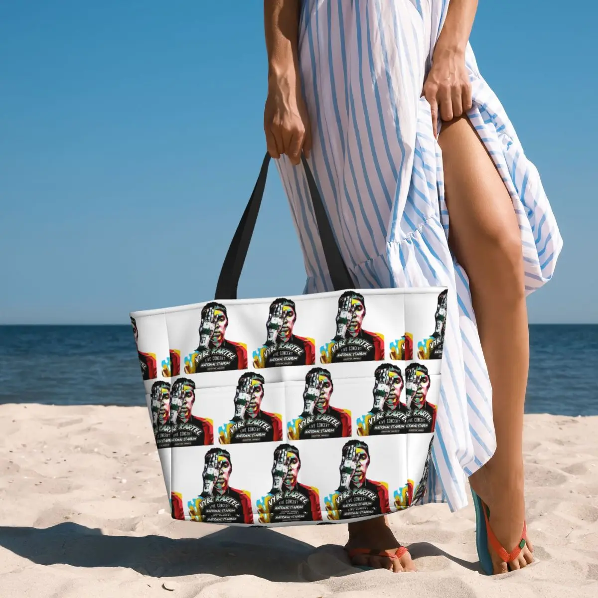 A Di Teecha Aka Vybz Kartel Aka World Boss Beach Tote Bag Sport Gym Yoga Duffle Large Tote Bag Women Travel Bag Fitness bag
A Di Teecha Aka Vybz Kartel Aka World Boss Beach Tote Bag Sport Gym Yoga Duffle Large Tote Bag Women Travel Bag Fitness bag