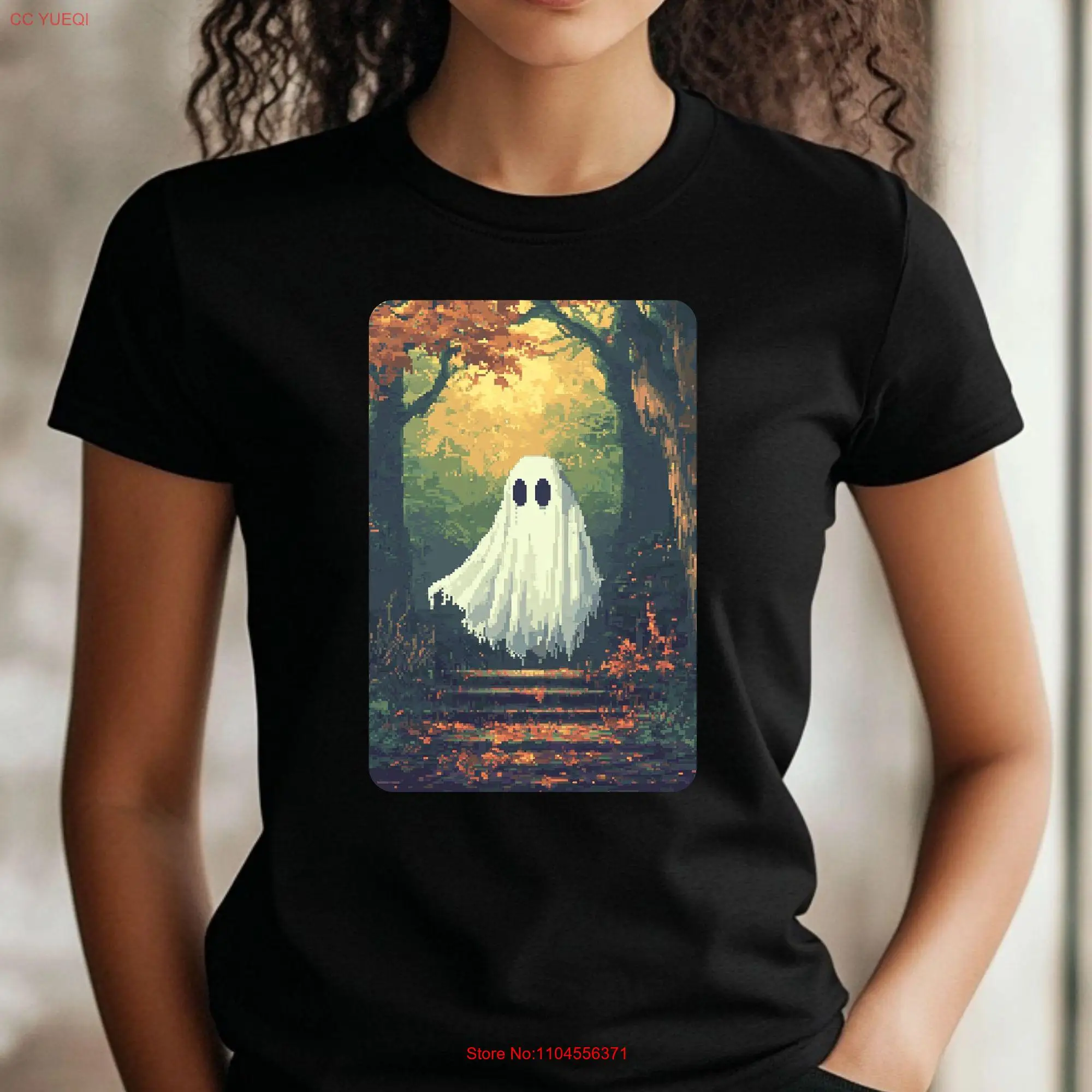 Женская футболка премиум-класса Ghost Pixel Art из хлопка высокого качества для отдыха с уникальным мотивом разных размеров от S до 3XL
Женская футболка премиум-класса Ghost Pixel Art из хлопка высокого качества для отдыха с уникальным мотивом разных размеров от S до 3XL