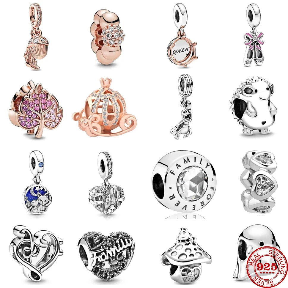 Fit Original Pandora Charms Bracelet 925 Sterling Silver queen Shoes family heart Charm Pandora Bead DIY Jewelry Making Berloque
Fit Original Pandora Charms Bracelet 925 Sterling Silver queen Shoes family heart Charm Pandora Bead DIY Jewelry Making Berloque