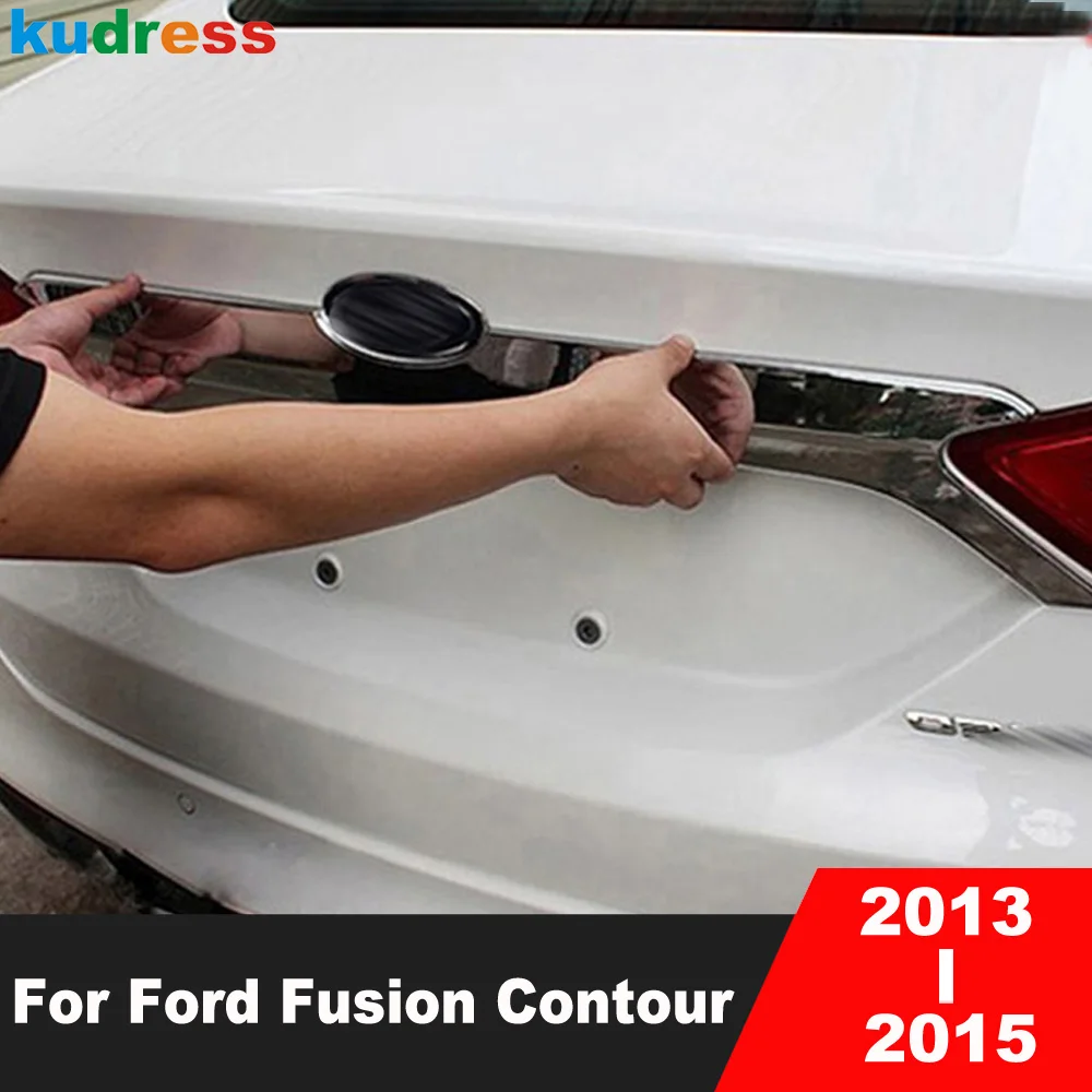Rear Trunk Lid Cover Trim For Ford Fusion Contour 2013 2014 2015 Chrome Tailgate Lip Molding Garnish Strip Car Accessories
Rear Trunk Lid Cover Trim For Ford Fusion Contour 2013 2014 2015 Chrome Tailgate Lip Molding Garnish Strip Car Accessories