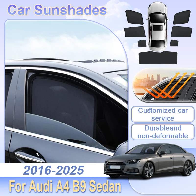 Accessories For Audi A4 B9 8W Sedan Saloon 2016-2025 Sun Visor Breathable Heat Insulation Side Window Cover Shade UV Protection
Accessories For Audi A4 B9 8W Sedan Saloon 2016-2025 Sun Visor Breathable Heat Insulation Side Window Cover Shade UV Protection