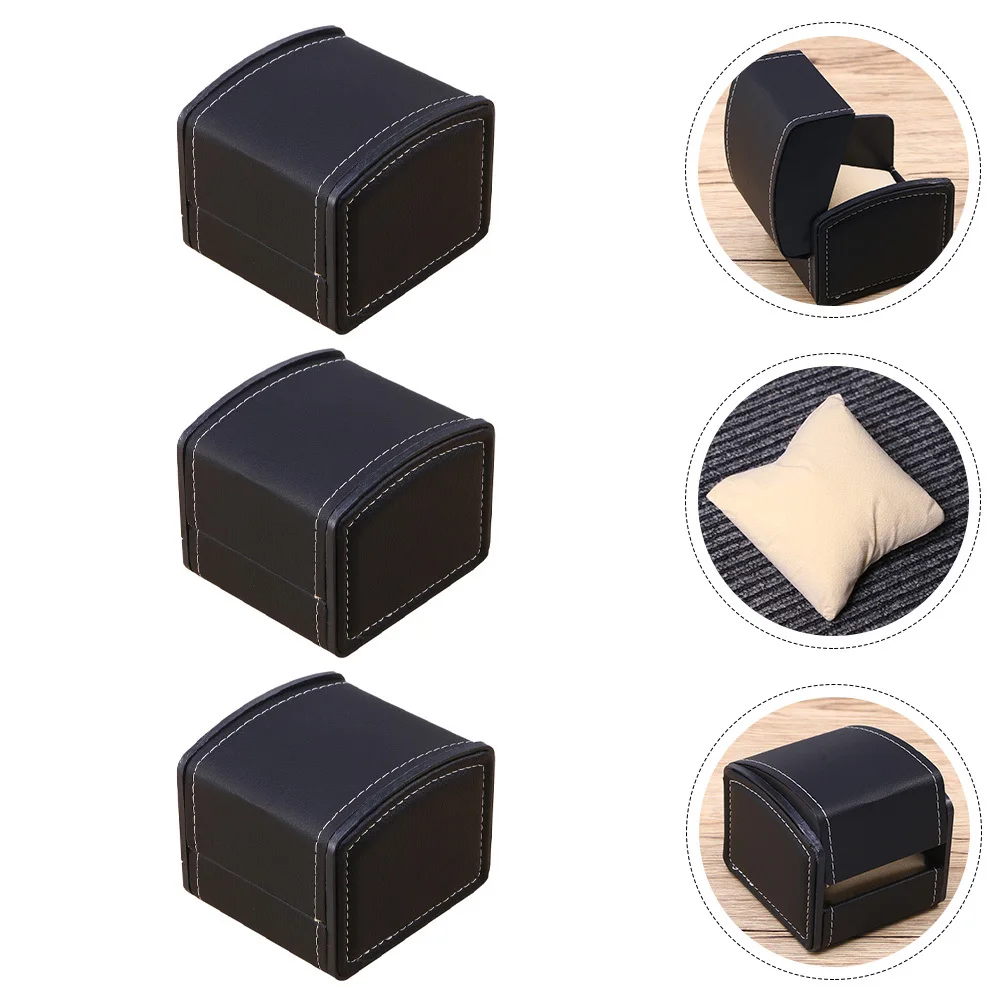 3Pcs PU Watch Box Anti-Fall Durable Simple Style Portable Organizer Jewelry Storage Display Gift Case Watch Case
3Pcs PU Watch Box Anti-Fall Durable Simple Style Portable Organizer Jewelry Storage Display Gift Case Watch Case