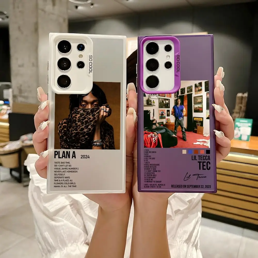 Lil T-Tecca Rap Trap Phone Case For Samsung Galaxy S25 Edge S24 S23 S22 S21 S20 Ultra Funda Silicone Silver Cover
Lil T-Tecca Rap Trap Phone Case For Samsung Galaxy S25 Edge S24 S23 S22 S21 S20 Ultra Funda Silicone Silver Cover