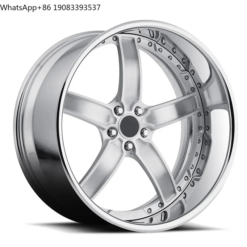 2 Piece Forged Wheel Rims 18 19 20 21 22 23 24 26 Inch 5x112 5x120 Chrome Polished Aluminum Alloy Car Wheels for Cadillac CTS
2 Piece Forged Wheel Rims 18 19 20 21 22 23 24 26 Inch 5x112 5x120 Chrome Polished Aluminum Alloy Car Wheels for Cadillac CTS