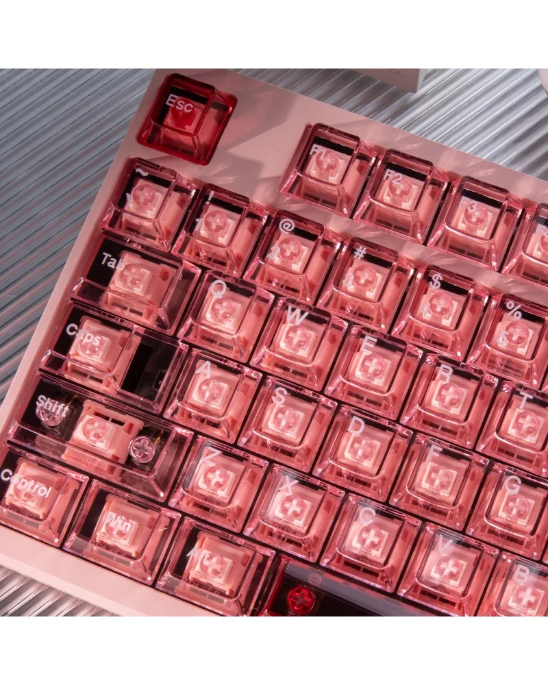 Keycap PC material UV printing customized original Wooting/ace68 magnetic axis mechanical keyboard
Keycap PC material UV printing customized original Wooting/ace68 magnetic axis mechanical keyboard