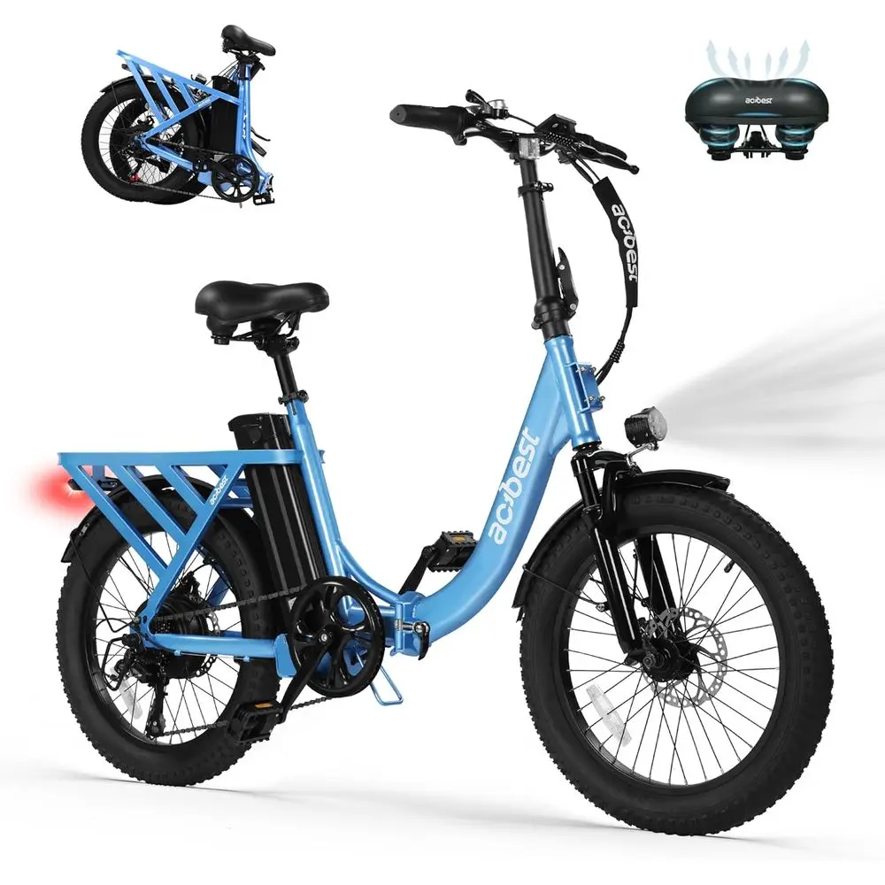 20 Adult Electric Bike with 1200W Motor, 7-Speed, 28MPH, 48V 499Wh Battery, Up to 55 Miles Range
20 Adult Electric Bike with 1200W Motor, 7-Speed, 28MPH, 48V 499Wh Battery, Up to 55 Miles Range