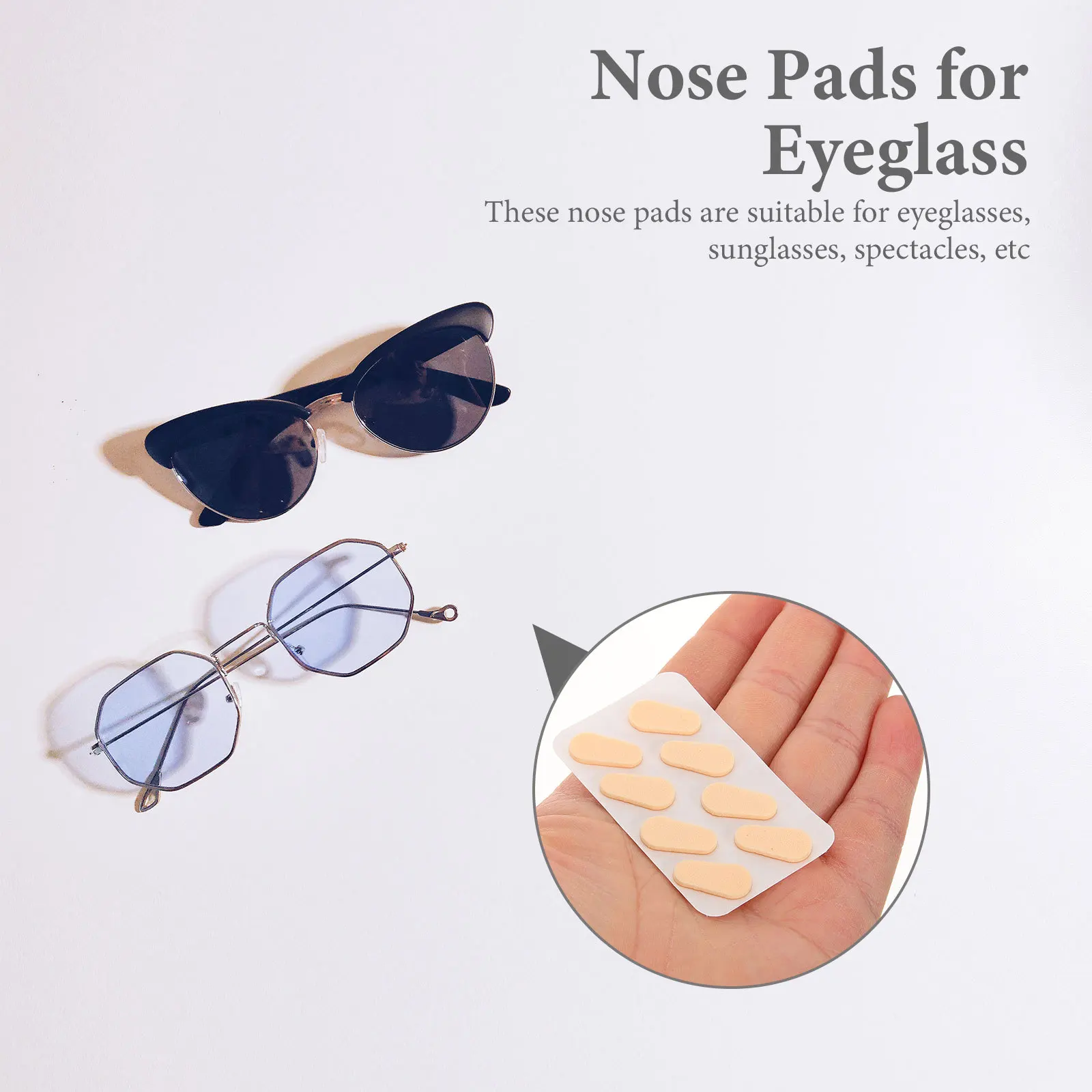 Nose Pads Self Adhesive Anti Slip Suitable for Glasses Spectacles Plastic Frames Comfort Eyeglass Nose Pads Fit
Nose Pads Self Adhesive Anti Slip Suitable for Glasses Spectacles Plastic Frames Comfort Eyeglass Nose Pads Fit