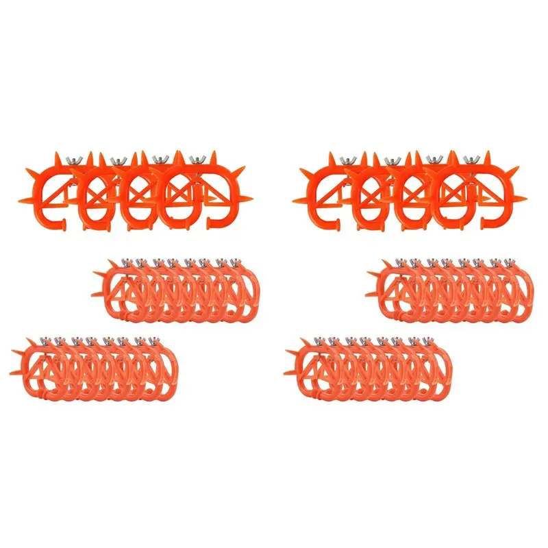 ABJN-40PC Cow Nose Ring Farm Livestock Animal Weaner Red Plastic Weaning Tool For Calf Cattle Prevent Sucking
ABJN-40PC Cow Nose Ring Farm Livestock Animal Weaner Red Plastic Weaning Tool For Calf Cattle Prevent Sucking