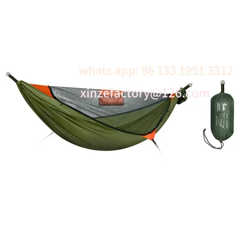 Customizable Portable Outdoor Garden Quick Open Anti-Rollover Mosquito Net Hammock Travel Camping Sleeping Hanging Hammock Swing
Customizable Portable Outdoor Garden Quick Open Anti-Rollover Mosquito Net Hammock Travel Camping Sleeping Hanging Hammock Swing