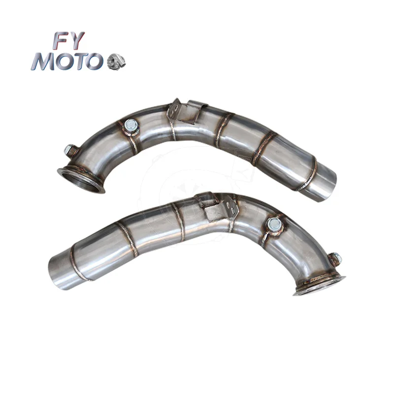 M PERFORMANCE Exhaust Downpipe for F10 F12 F13 M5 M6 High Flow 80mm S63 Engine
M PERFORMANCE Exhaust Downpipe for F10 F12 F13 M5 M6 High Flow 80mm S63 Engine