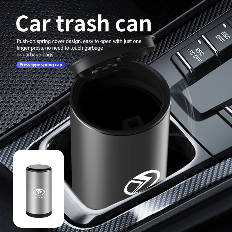 Car Trash Can Storage Box Alloy Organizer Vehicle Garbage Bin For Seres M5 M7 2022 2023
Car Trash Can Storage Box Alloy Organizer Vehicle Garbage Bin For Seres M5 M7 2022 2023