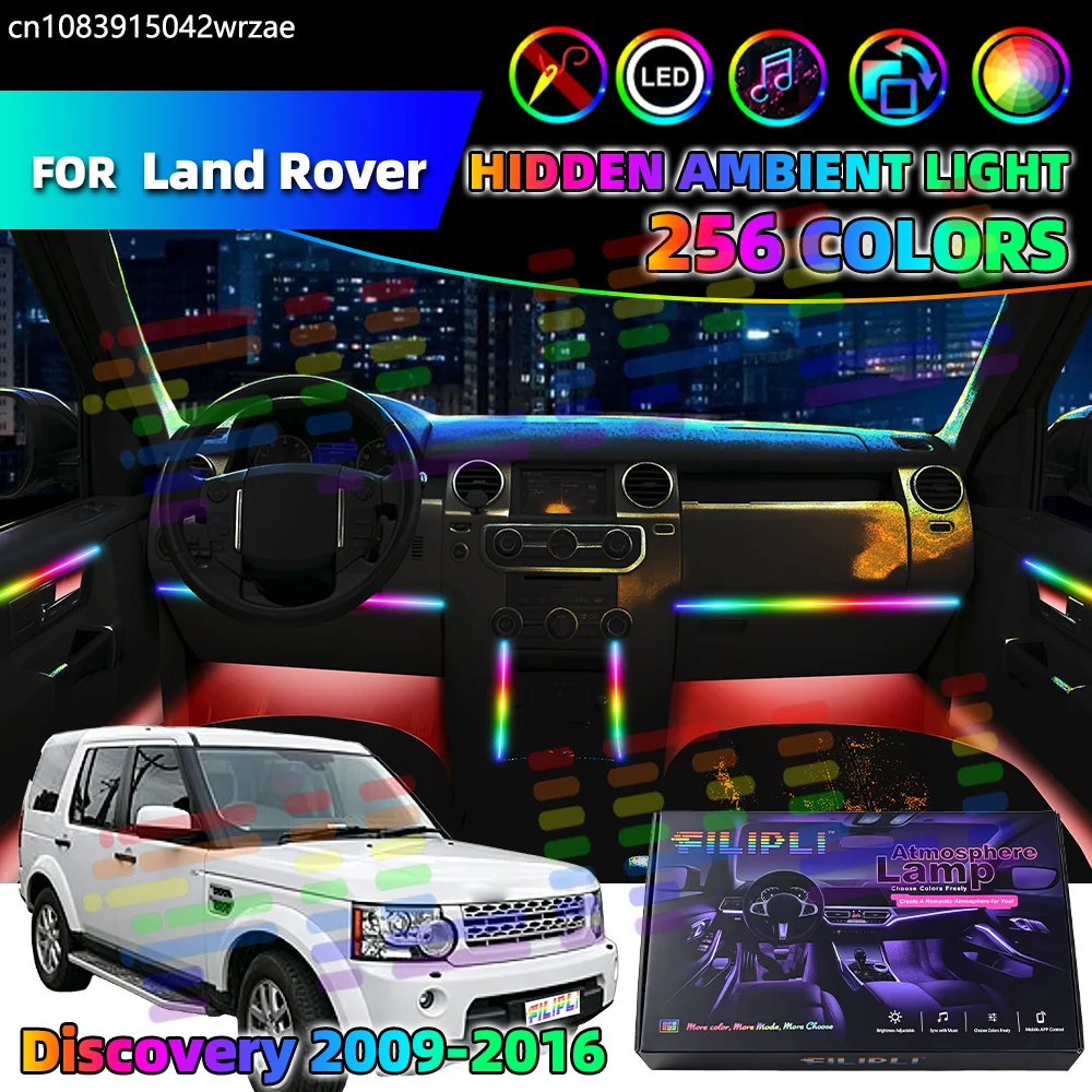 14 in 1 For Land Rover Discovery 2009-2016 Years Car Interior Ambient Lights Strips Breathing Lighting Kit App Control Auto LED
14 in 1 For Land Rover Discovery 2009-2016 Years Car Interior Ambient Lights Strips Breathing Lighting Kit App Control Auto LED
