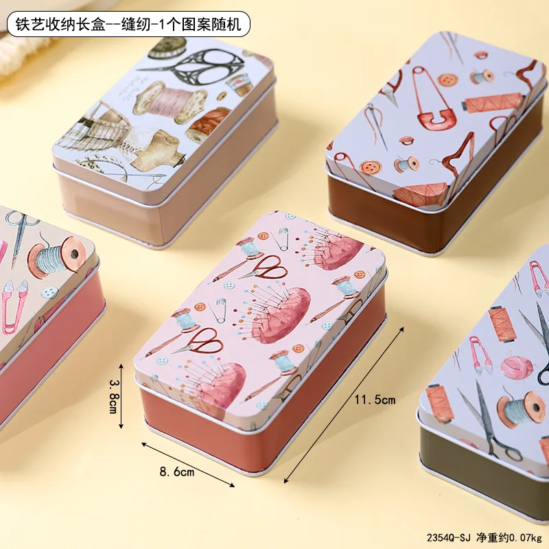 10Pcs Sewing Series Biscuit Packaging Rectangular Tinplate Metal Storage Boxes For Ornaments ,Sundry Goods,Iron,Gift
10Pcs Sewing Series Biscuit Packaging Rectangular Tinplate Metal Storage Boxes For Ornaments ,Sundry Goods,Iron,Gift