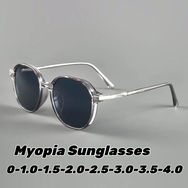 Unisex Oversized Comfortable Myopia Sunglasses High-Quality Retro Round-Frame Brand Designer UV400 Minus Diopter Eyeglasses
Unisex Oversized Comfortable Myopia Sunglasses High-Quality Retro Round-Frame Brand Designer UV400 Minus Diopter Eyeglasses