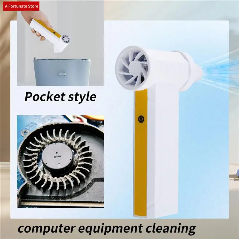 160000RPM Super Wind 60M/S Mini Turbo Jet Fan 10000MAH Handheld Brushless Motor Generation Blower Industrial Duct Fan-A78G
160000RPM Super Wind 60M/S Mini Turbo Jet Fan 10000MAH Handheld Brushless Motor Generation Blower Industrial Duct Fan-A78G