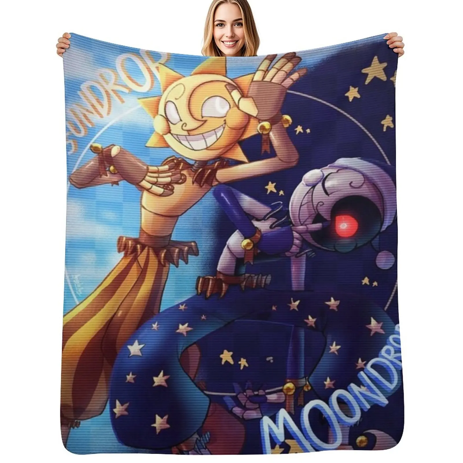 sunnydrop and moondrop Throw Blanket Machine Washable Soft Warm Blanket
sunnydrop and moondrop Throw Blanket Machine Washable Soft Warm Blanket