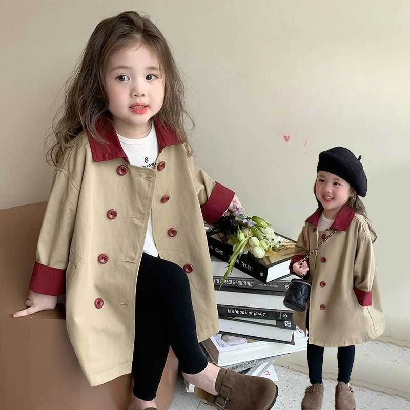 2026 New Spring Autumn Baby Boys Girl Cotton Outerwear Trench Coats Jacket Kids Children Casual Comfortable Overcoats Clothes
2026 New Spring Autumn Baby Boys Girl Cotton Outerwear Trench Coats Jacket Kids Children Casual Comfortable Overcoats Clothes