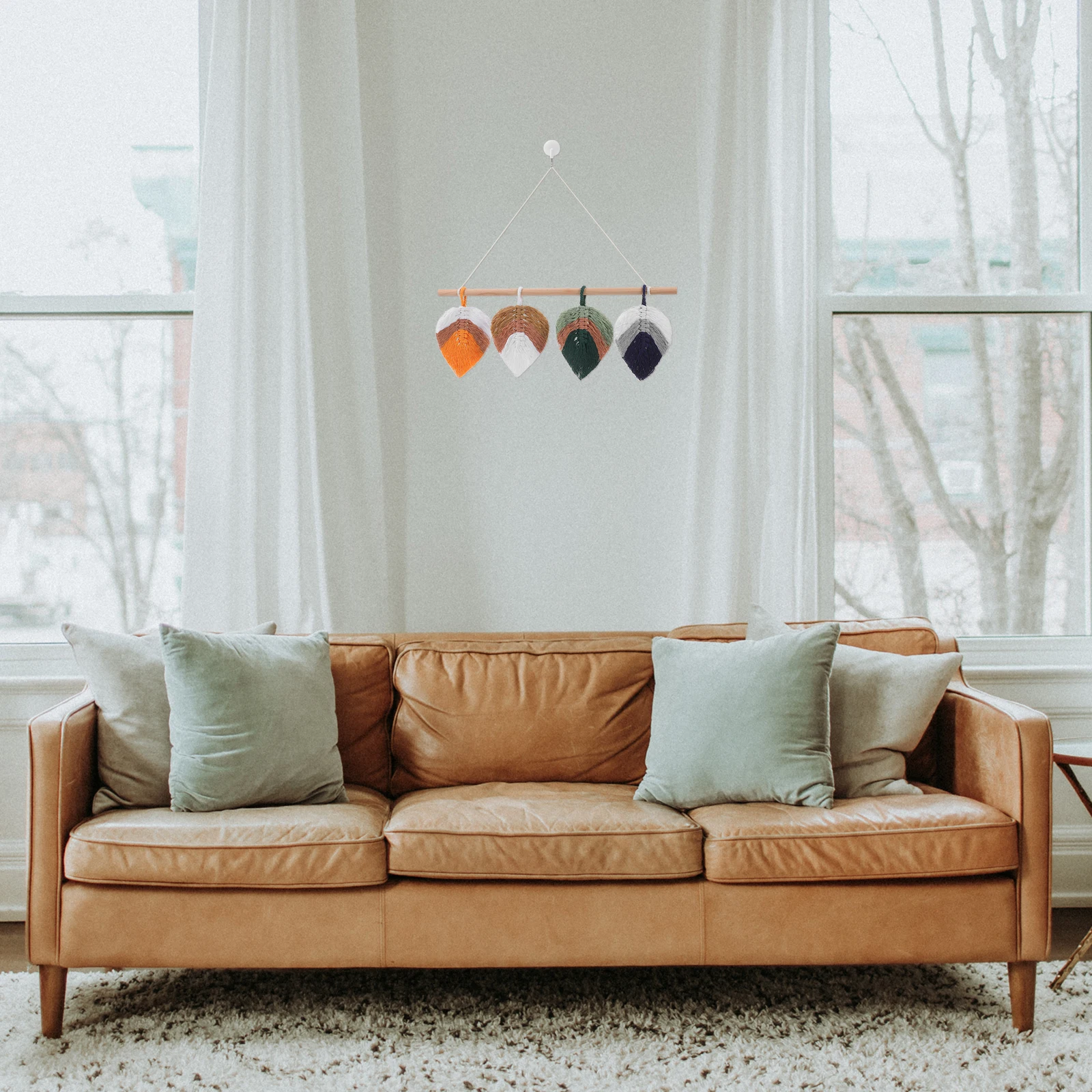 Boho Wall Hanging Tapestry Bohemian Style Cotton Rope Leaf Design Macrame Home Decor Bedroom Living Room Apartment Wall Art
Boho Wall Hanging Tapestry Bohemian Style Cotton Rope Leaf Design Macrame Home Decor Bedroom Living Room Apartment Wall Art