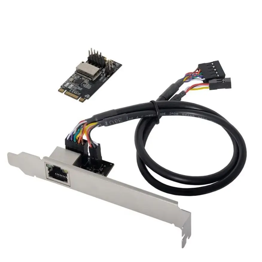 Адаптер NGFF M.2 к Gigabit Ethernet RJ45 10/100/1000 Base-T Сетевой контроллер локальной сети
Адаптер NGFF M.2 к Gigabit Ethernet RJ45 10/100/1000 Base-T Сетевой контроллер локальной сети