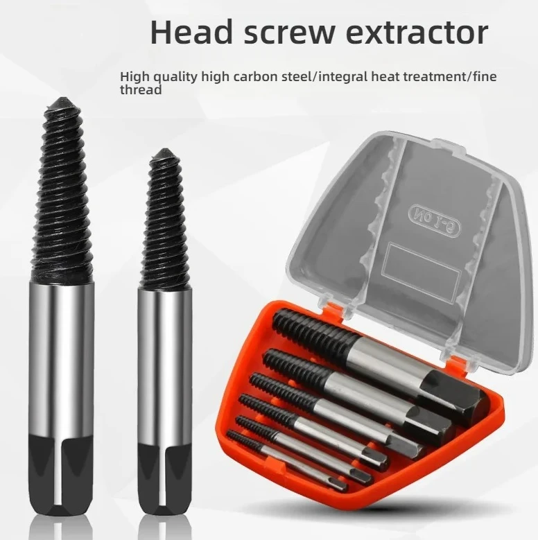 Ideal for DIY, Auto Screw Extractor Set for Broken & Stripped Screws | Reverse Thread Remover Tools with High-Speed Steel Bits
Ideal for DIY, Auto Screw Extractor Set for Broken & Stripped Screws | Reverse Thread Remover Tools with High-Speed Steel Bits