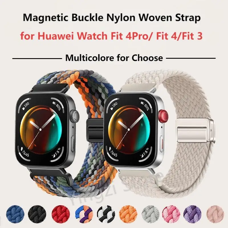 Нейлоновый тканый ремешок для часов Huawei Watch Fit 4 4Pro, сменный браслет для часов Huawei Watch Fit 4Pro Fit 4 3, спортивный ремешок для часов
Нейлоновый тканый ремешок для часов Huawei Watch Fit 4 4Pro, сменный браслет для часов Huawei Watch Fit 4Pro Fit 4 3, спортивный ремешок для часов