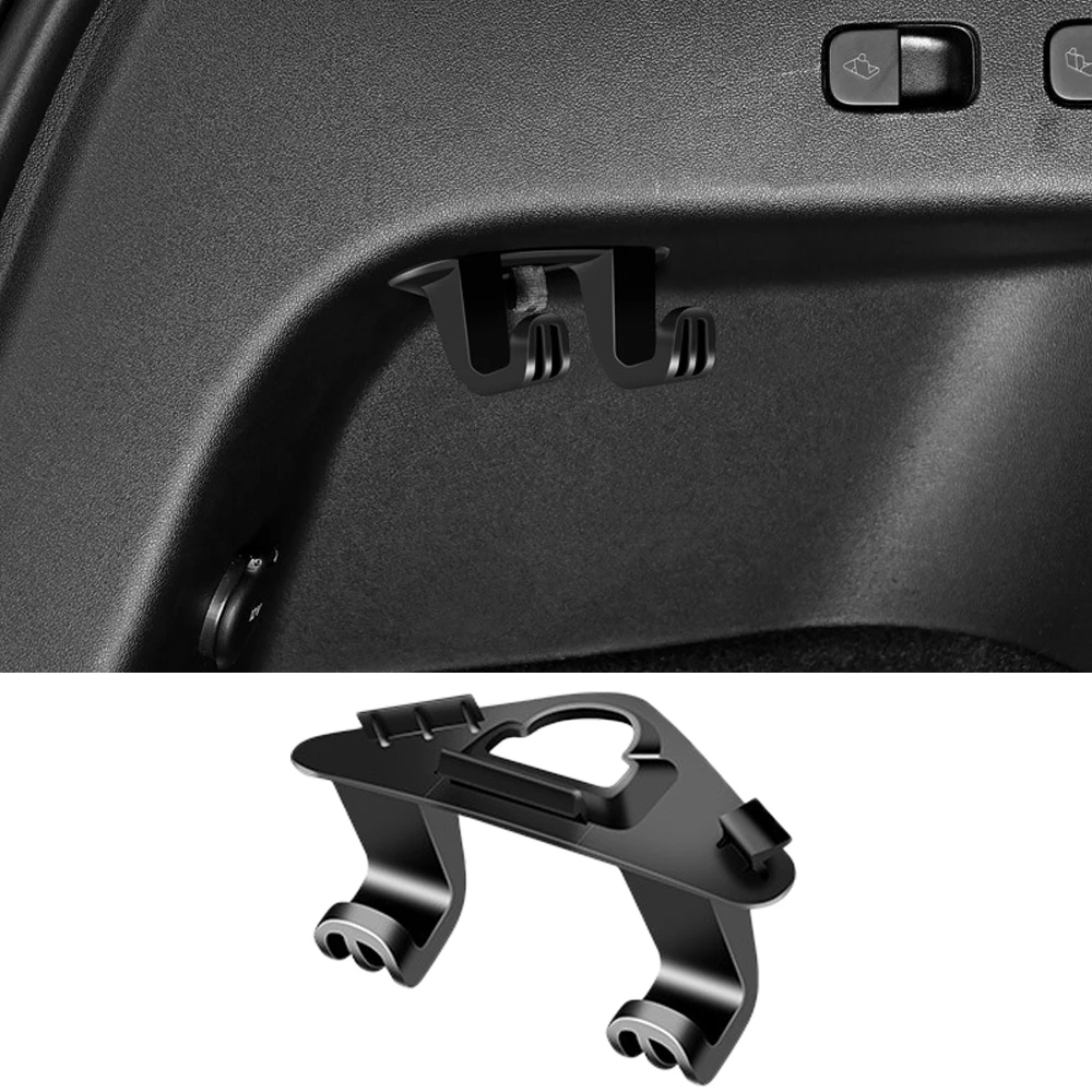 For Tesla Model Y 2020-2023 Rear Trunk Hook Storage Holder Bag Water Bottles Trunk Grocery Bag Hook Hanger Interior Accessories
For Tesla Model Y 2020-2023 Rear Trunk Hook Storage Holder Bag Water Bottles Trunk Grocery Bag Hook Hanger Interior Accessories