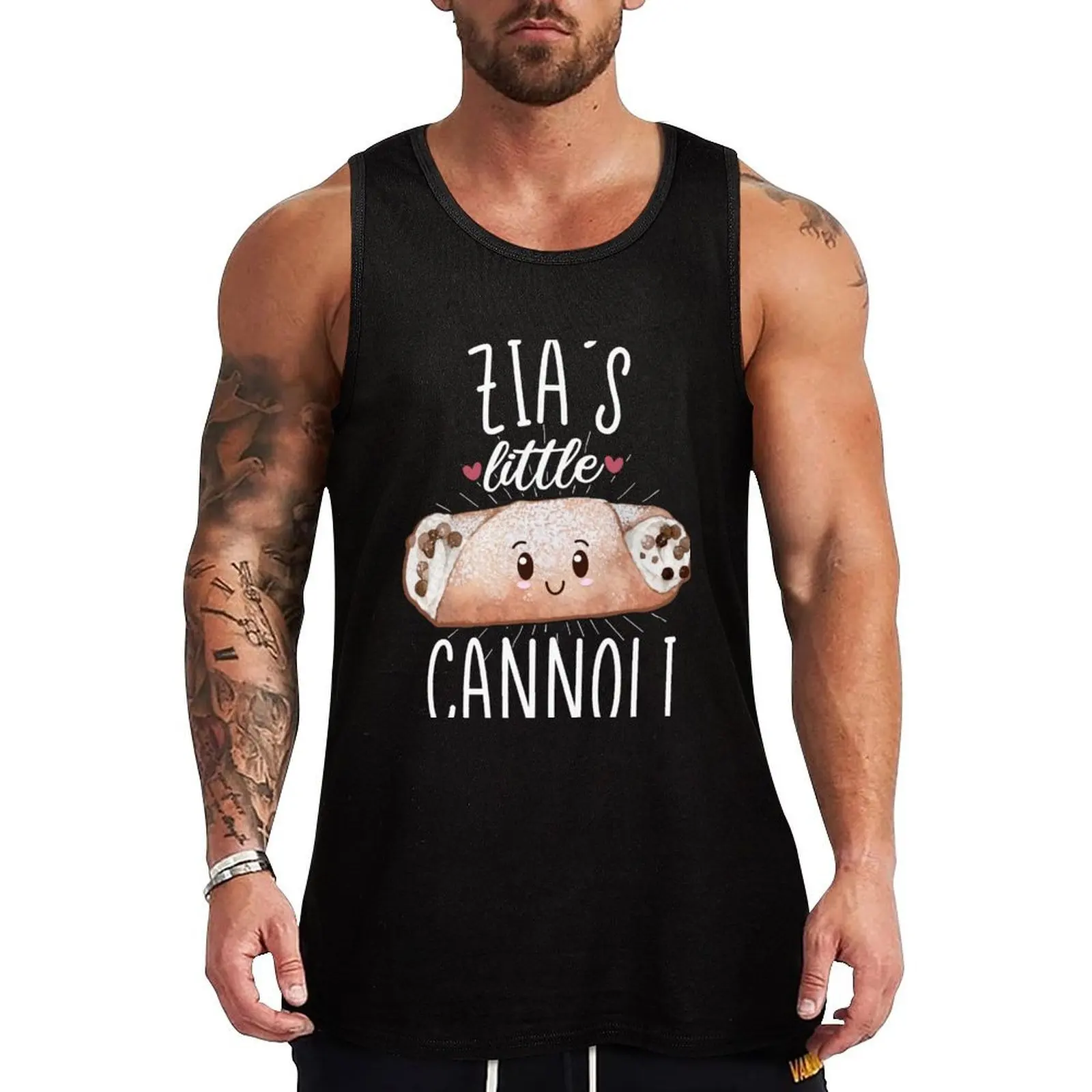 Zias Little Cannoli Tank Top sleeveless shirts gym men muscular man gym clothing
Zias Little Cannoli Tank Top sleeveless shirts gym men muscular man gym clothing