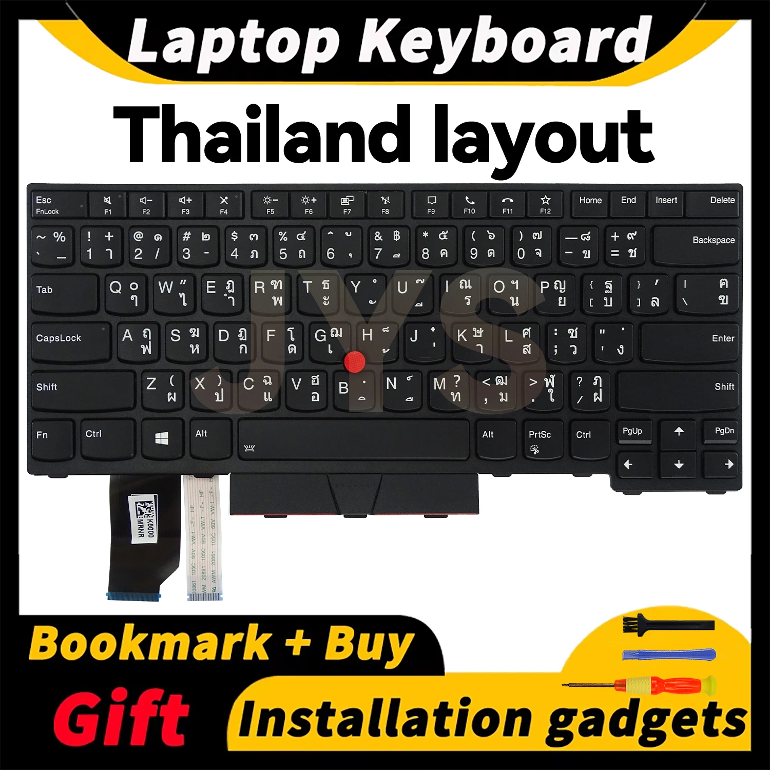 For Lenovo ThinkPad L14 Gen1/L14 Gen2 laptops replacement keyboard with backlit Thailand layout 5N20W67861 5N20W67825 5N20W67789
For Lenovo ThinkPad L14 Gen1/L14 Gen2 laptops replacement keyboard with backlit Thailand layout 5N20W67861 5N20W67825 5N20W67789