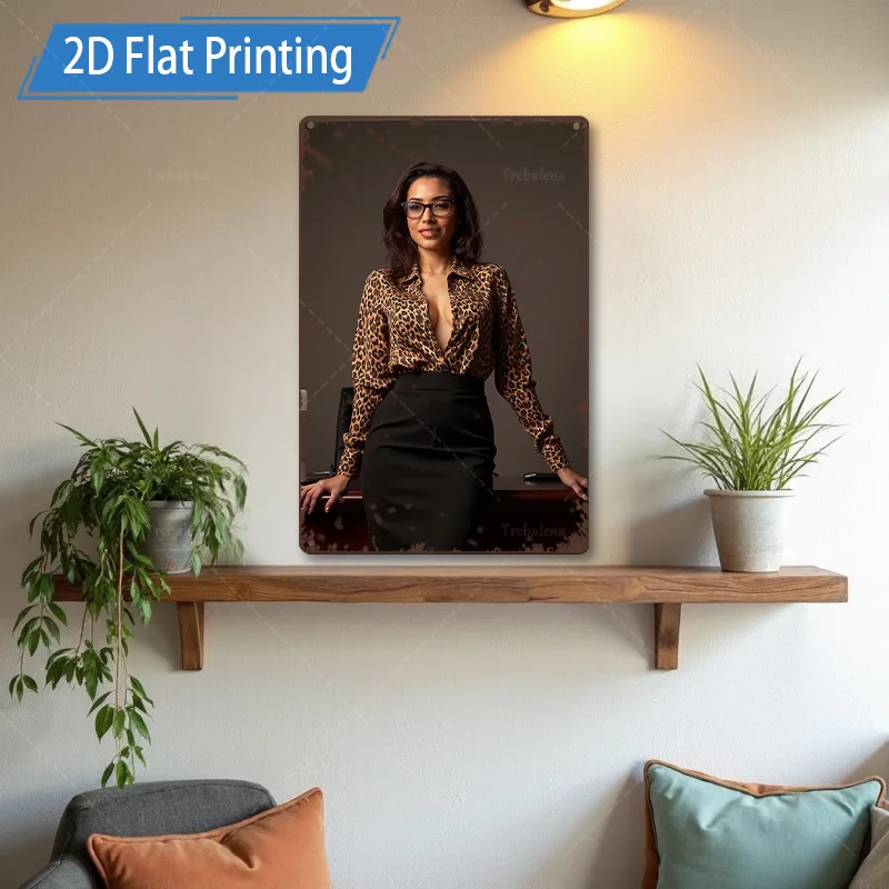 1pc Metal Sign, 4x16inch "Modern Leopard Print Woman Artwork for Living Room Décor"
1pc Metal Sign, 4x16inch "Modern Leopard Print Woman Artwork for Living Room Décor"