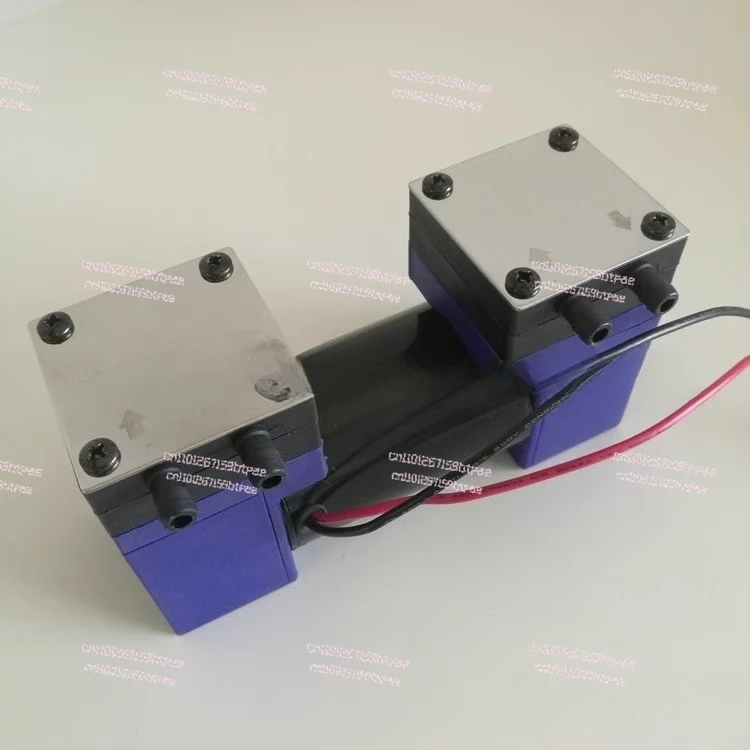 Двойной насос постоянного тока, вакуумный миниатюрный мембранный насос, бесшумный насос
Двойной насос постоянного тока, вакуумный миниатюрный мембранный насос, бесшумный насос