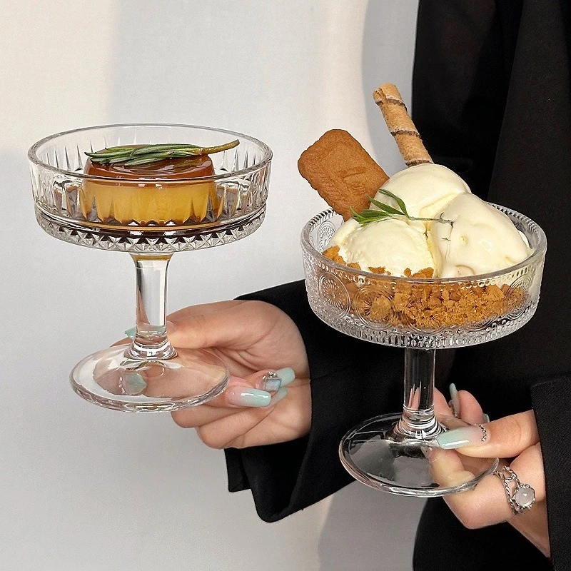 LMM restaurant high value glass tall pudding dessert ice cream cup
LMM restaurant high value glass tall pudding dessert ice cream cup