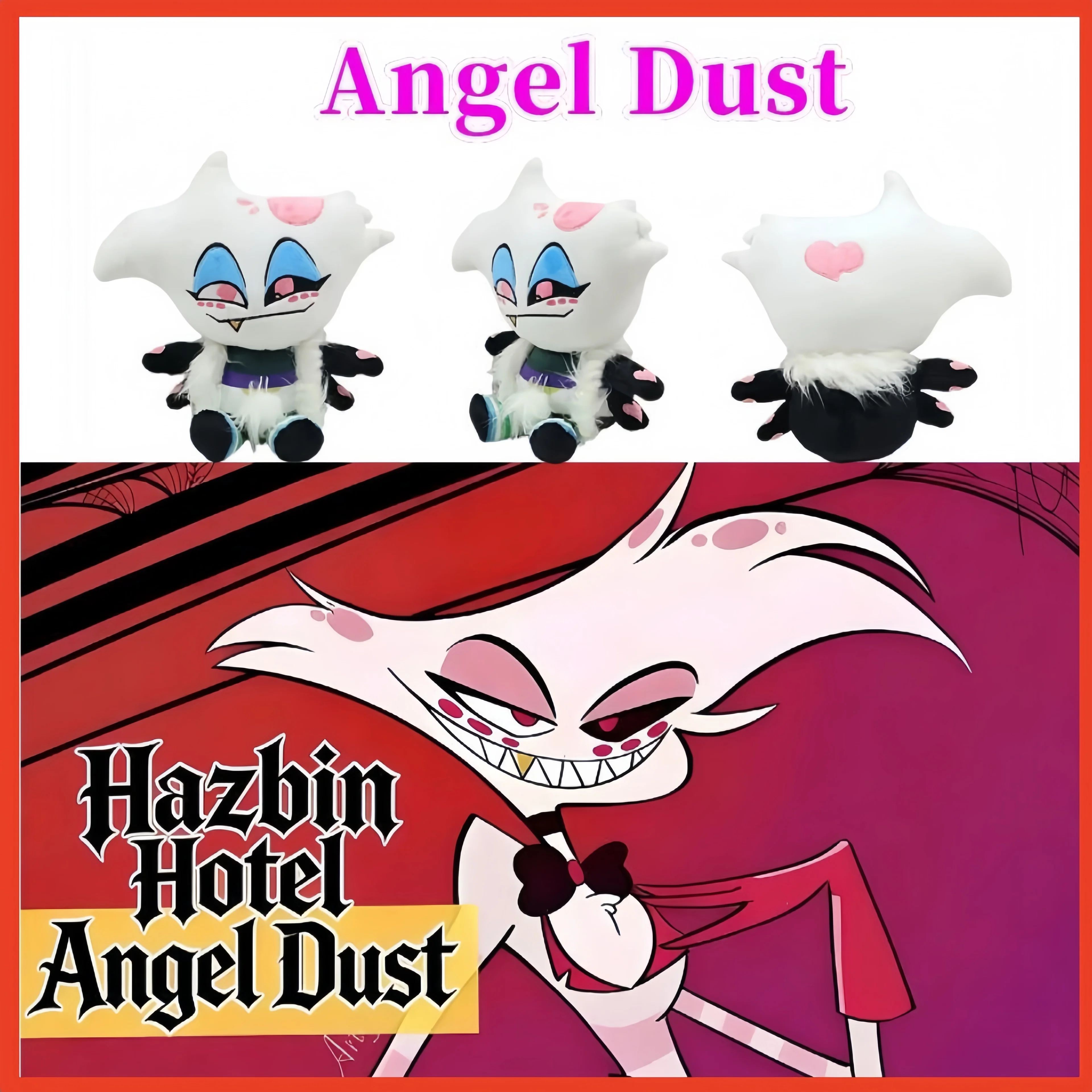 Плюшевая игрушка Hazbin Hotel: Ангел Даст, Вокс, мультяшная коллекционная фигурка, плюшевые игрушки, сувенир, праздничный подарок для любителей аниме
Плюшевая игрушка Hazbin Hotel: Ангел Даст, Вокс, мультяшная коллекционная фигурка, плюшевые игрушки, сувенир, праздничный подарок для любителей аниме