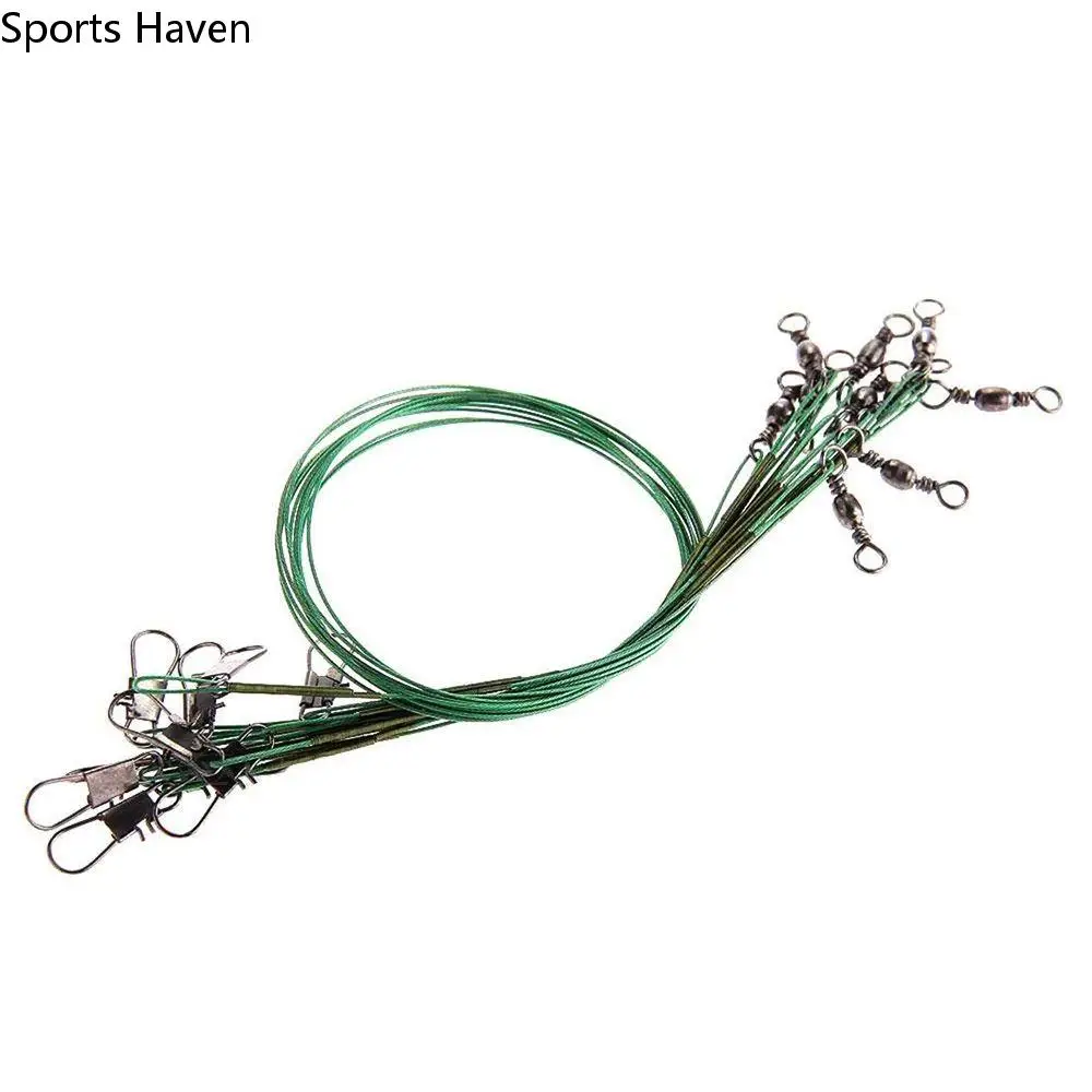 10 PCS New High Quality Leader Wire 28cm Durable Copper Fishing Leader Wire Fish Tackle Rig
10 PCS New High Quality Leader Wire 28cm Durable Copper Fishing Leader Wire Fish Tackle Rig