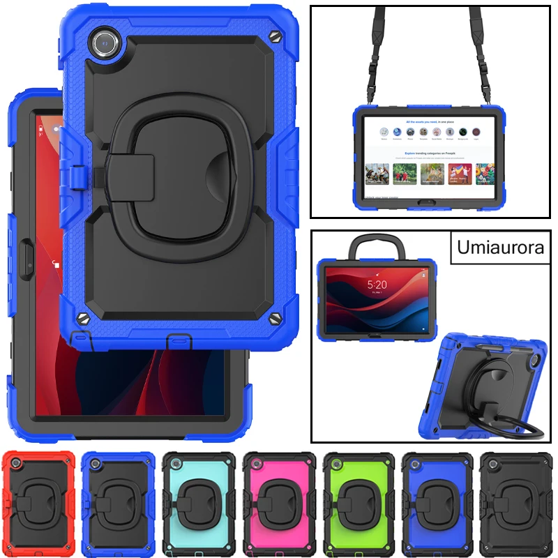 For Lenovo Tab M10 Plus 3rd Gen TB125FU Xiaoxin Pad 10.6 inch TB128FU Heavy Duty Rugged Tablet Case Stand Strap Shockproof Funda
For Lenovo Tab M10 Plus 3rd Gen TB125FU Xiaoxin Pad 10.6 inch TB128FU Heavy Duty Rugged Tablet Case Stand Strap Shockproof Funda