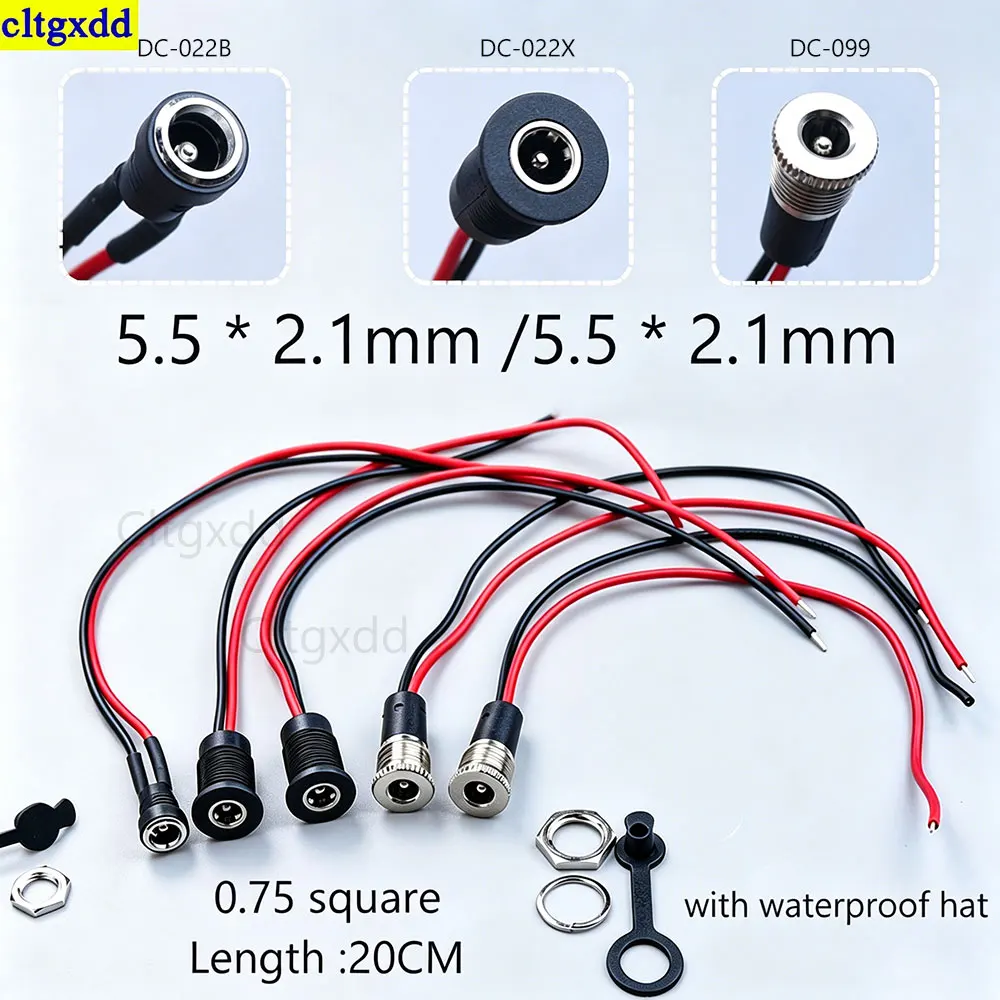 Cltgxdd 1-5piece 5.5x2.1mm 5.5x2.5mm DC female socket power welding connector cable 5.5 * 2.1 5.5 * 2.5 DC-022B DC-022X DC-099
Cltgxdd 1-5piece 5.5x2.1mm 5.5x2.5mm DC female socket power welding connector cable 5.5 * 2.1 5.5 * 2.5 DC-022B DC-022X DC-099