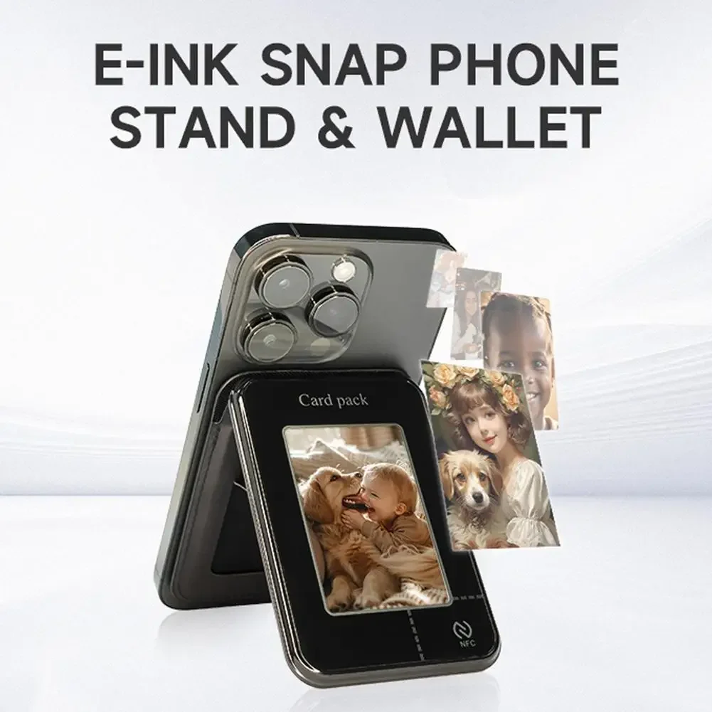 Four-Colour DIY E-Ink Screen Function Phone Case Magnetic Screen Card Case Holder For iPhone 16 13 14 15 Card Bag Bracket
Four-Colour DIY E-Ink Screen Function Phone Case Magnetic Screen Card Case Holder For iPhone 16 13 14 15 Card Bag Bracket