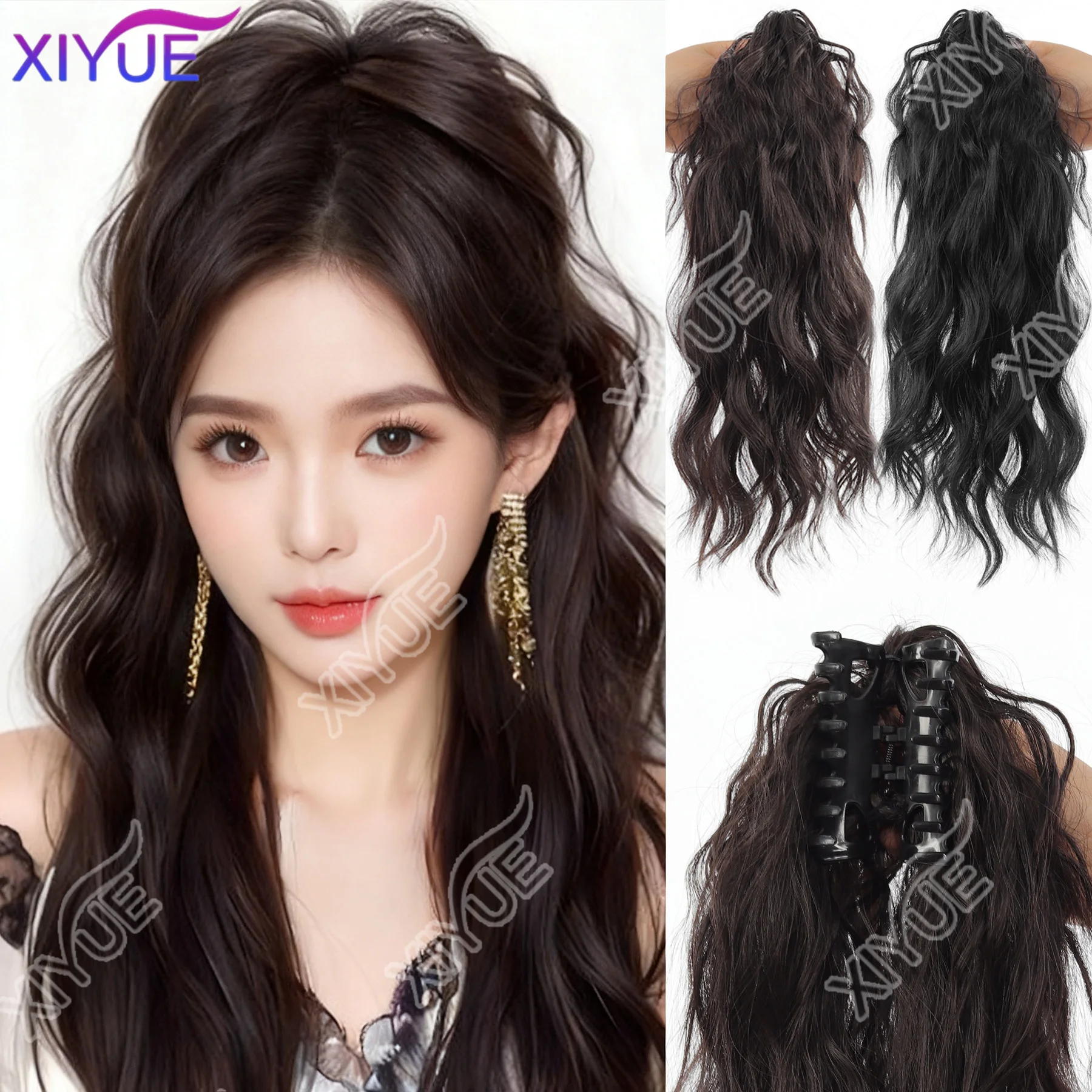 XY синтетические короткие волнистые вьющиеся коготь на клипсе для наращивания волос в хвосте черный шиньон для женщин модные аксессуары для волос парик
XY синтетические короткие волнистые вьющиеся коготь на клипсе для наращивания волос в хвосте черный шиньон для женщин модные аксессуары для волос парик