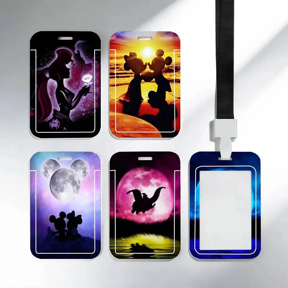 MINISO Dark Silhouette Princess ID Card Holder Neck Strap Pendant Door Badge Holder Lanyards Keychain Work Credential
MINISO Dark Silhouette Princess ID Card Holder Neck Strap Pendant Door Badge Holder Lanyards Keychain Work Credential
