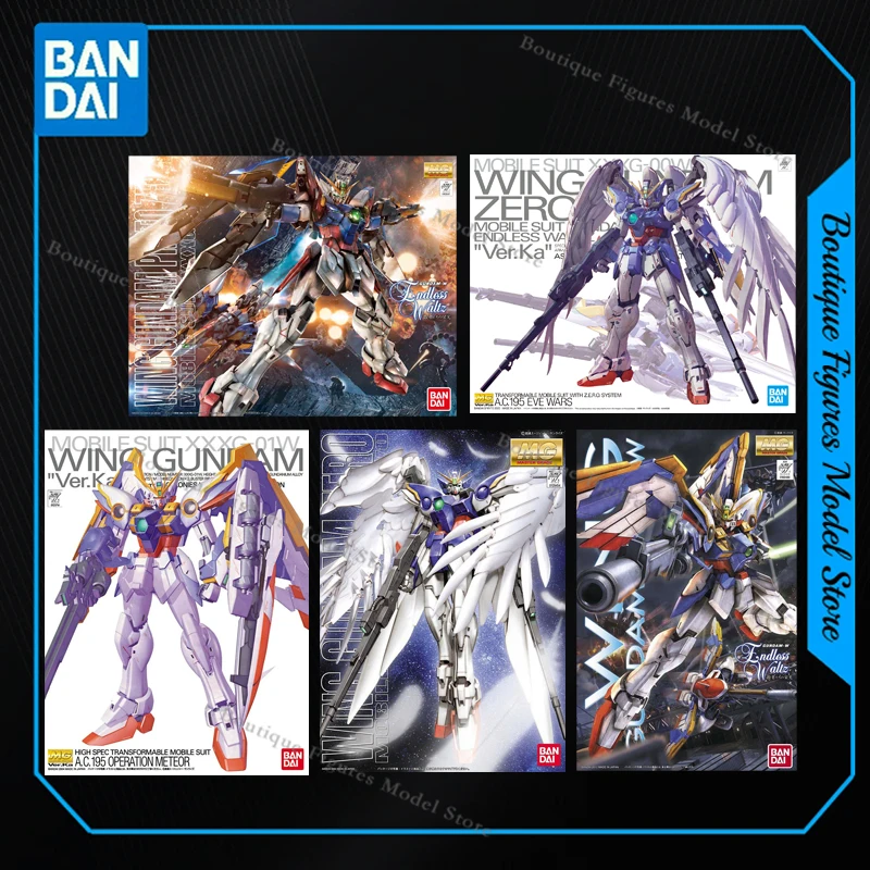 Bandai Original MG WING GUNDAM ZERO XXXG-01W WING GUNDAM Anime Action Figures Assembly Model Collection Gift Kids Toys Hobbies
Bandai Original MG WING GUNDAM ZERO XXXG-01W WING GUNDAM Anime Action Figures Assembly Model Collection Gift Kids Toys Hobbies