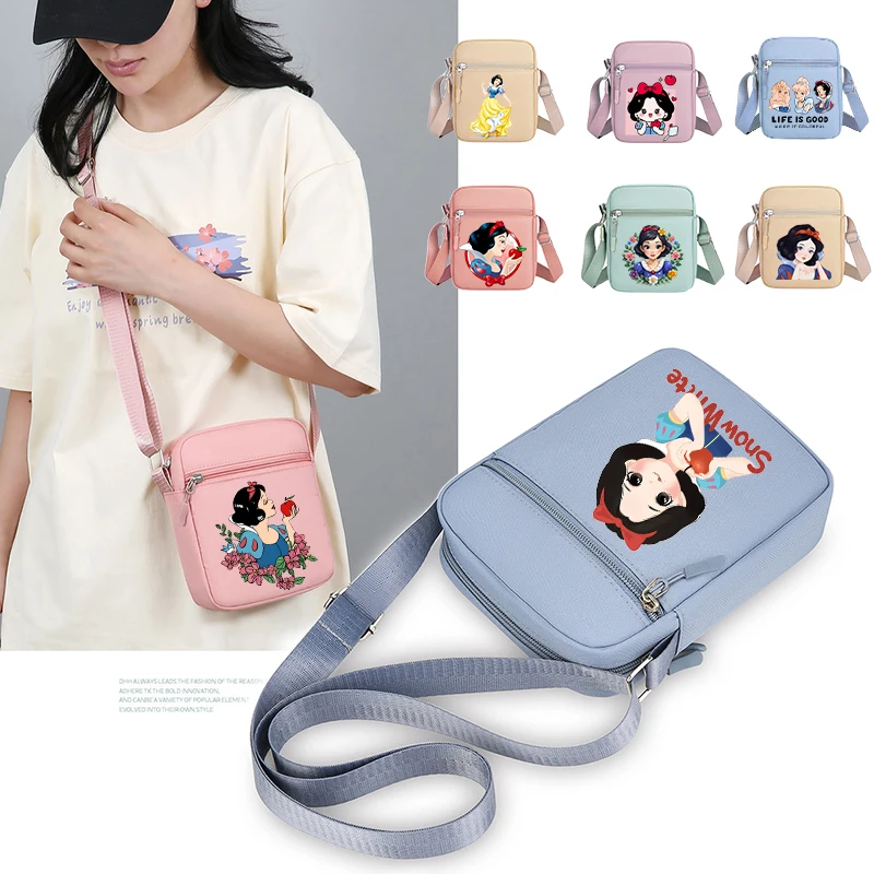 Snow White Shoulder Bags Disney Princess Kawaii Anime Figures Crossbody Bag Girl's Fashion Large Capacity Handbag Storage Bag
Snow White Shoulder Bags Disney Princess Kawaii Anime Figures Crossbody Bag Girl's Fashion Large Capacity Handbag Storage Bag