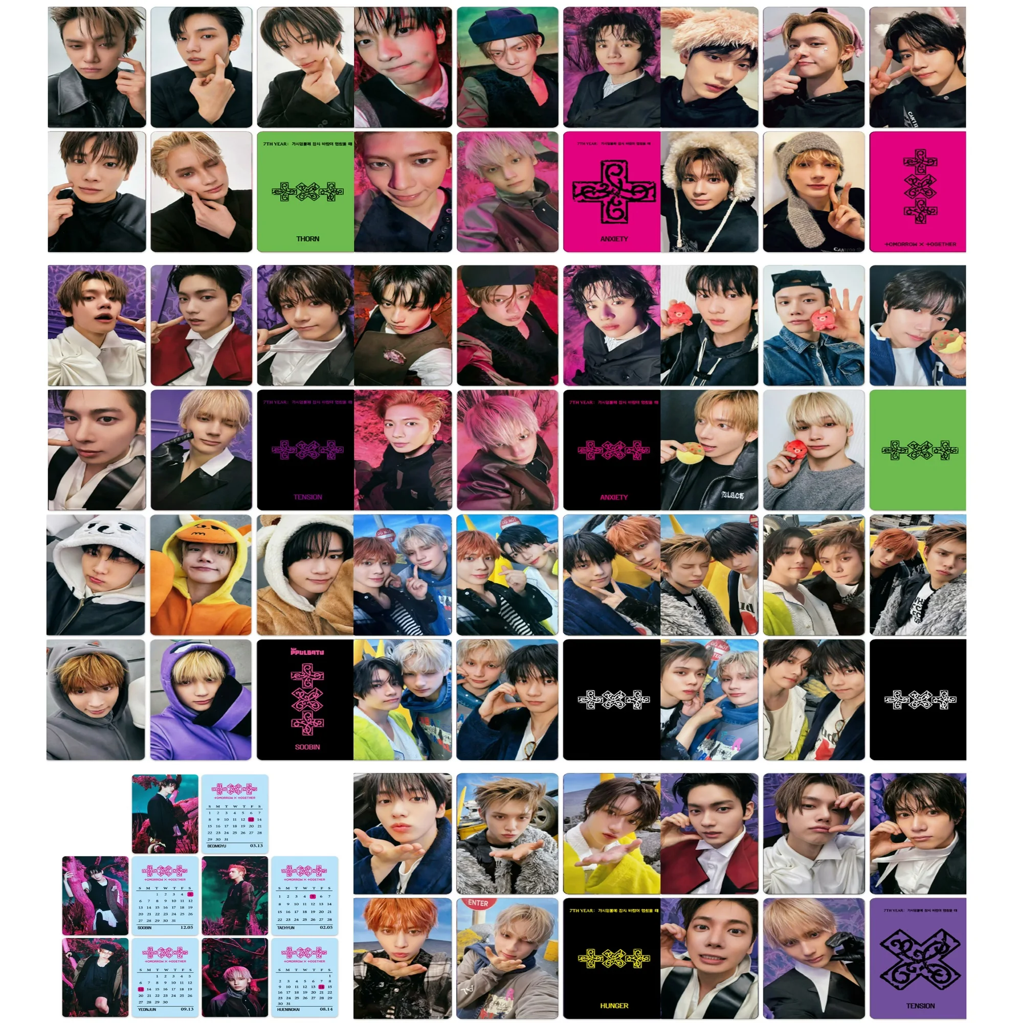 NEW KPOP mini 8th album 7TH YEAR:A Moment of Stillness in the Thorns TXT photocard Stick With You Yeonjun Soobin Thorn Whisper
NEW KPOP mini 8th album 7TH YEAR:A Moment of Stillness in the Thorns TXT photocard Stick With You Yeonjun Soobin Thorn Whisper