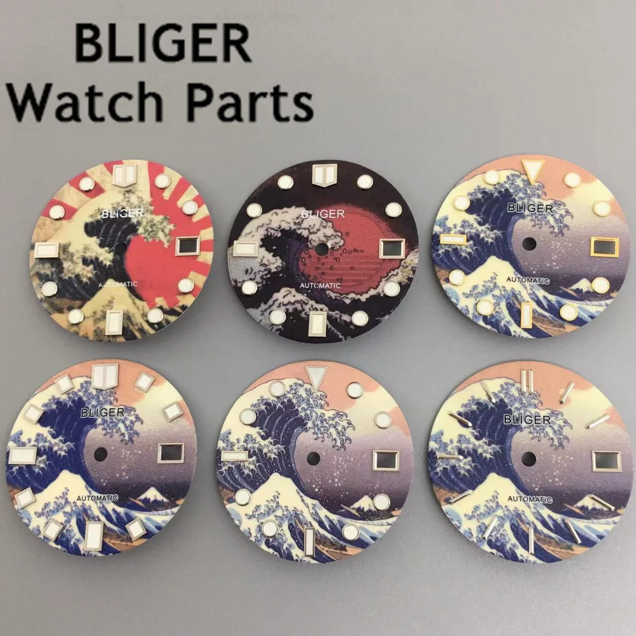 Циферблат часов BLIGER 28,5 мм, суперзеленый светящийся циферблат, подходит для движения NH35
Циферблат часов BLIGER 28,5 мм, суперзеленый светящийся циферблат, подходит для движения NH35