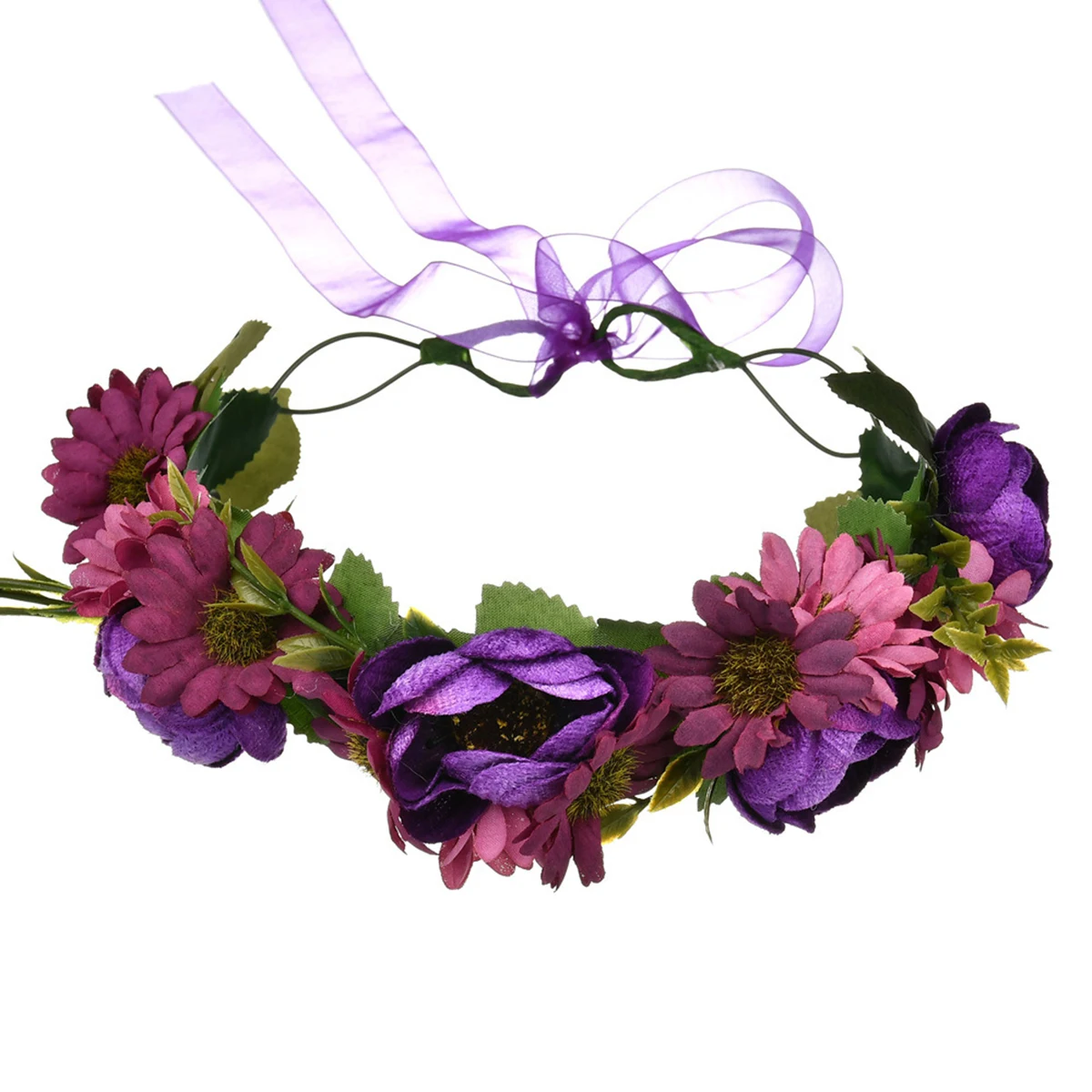 Rose Flower Headband Garland Wedding Floral Hoop Purple Bridemaid Hairwear Bridesmaid
Rose Flower Headband Garland Wedding Floral Hoop Purple Bridemaid Hairwear Bridesmaid