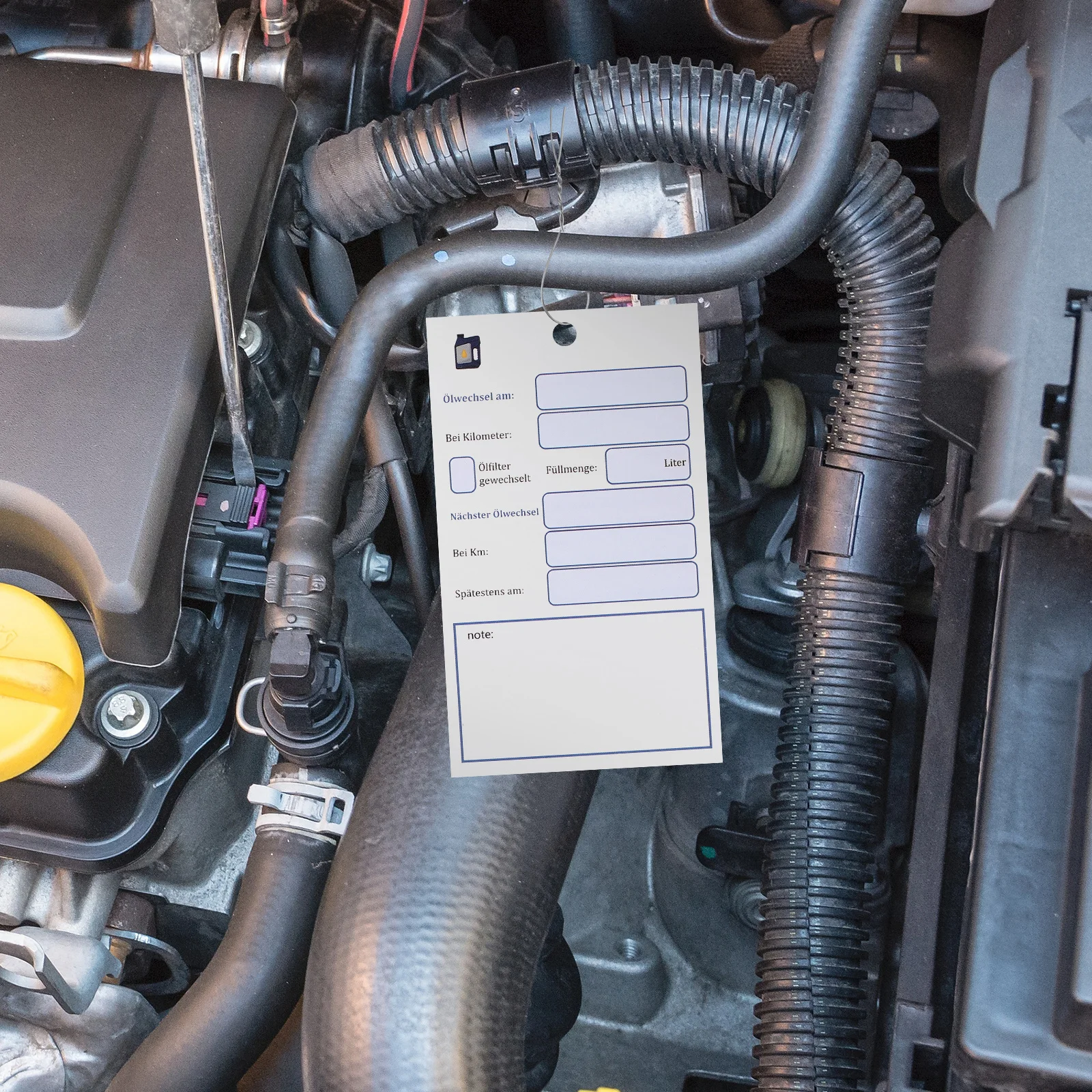 100pcs Tags Double-Sided Hanging Oil Change Markers Service Schedule Tags Vehicle Maintenance Records Car Oil Change Accessories
100pcs Tags Double-Sided Hanging Oil Change Markers Service Schedule Tags Vehicle Maintenance Records Car Oil Change Accessories