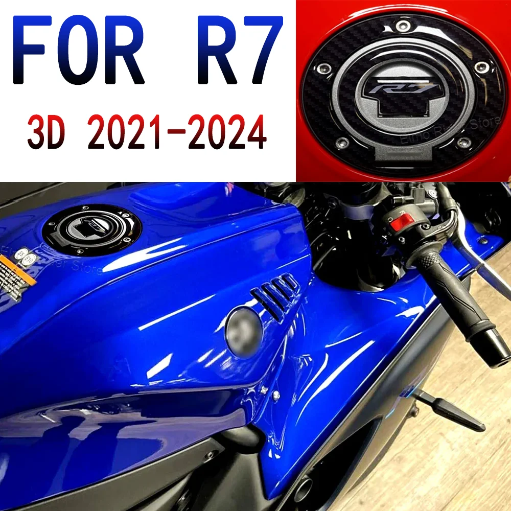 3D Resin Waterproof Anti-scratch Protector Motorcycle Fuel Tank Cap Sticker For YAMAHA R7 2021-2024
3D Resin Waterproof Anti-scratch Protector Motorcycle Fuel Tank Cap Sticker For YAMAHA R7 2021-2024