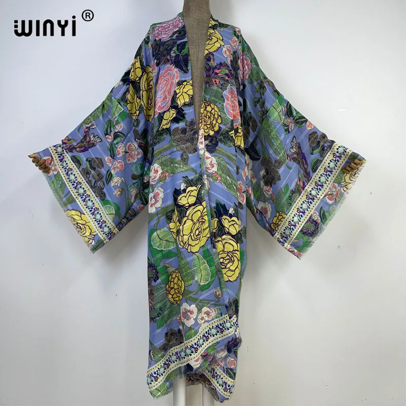 WINYI Summer Retro Gilding print Women Cardigan Loose Long Dress Cocktail Party Boho Holiday Beachwear Swimsuit Cover Up kimono
WINYI Summer Retro Gilding print Women Cardigan Loose Long Dress Cocktail Party Boho Holiday Beachwear Swimsuit Cover Up kimono