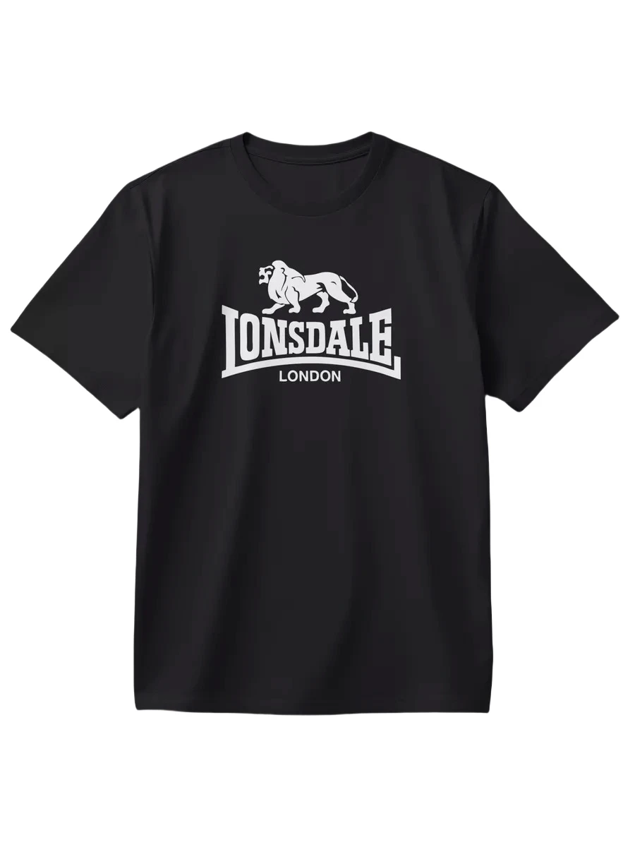 Мужская футболка с принтом «Лев Lonsdale» и короткими рукавами, летняя свободная и удобная хлопковая уличная футболка большого размера, мужская одежда
Мужская футболка с принтом «Лев Lonsdale» и короткими рукавами, летняя свободная и удобная хлопковая уличная футболка большого размера, мужская одежда