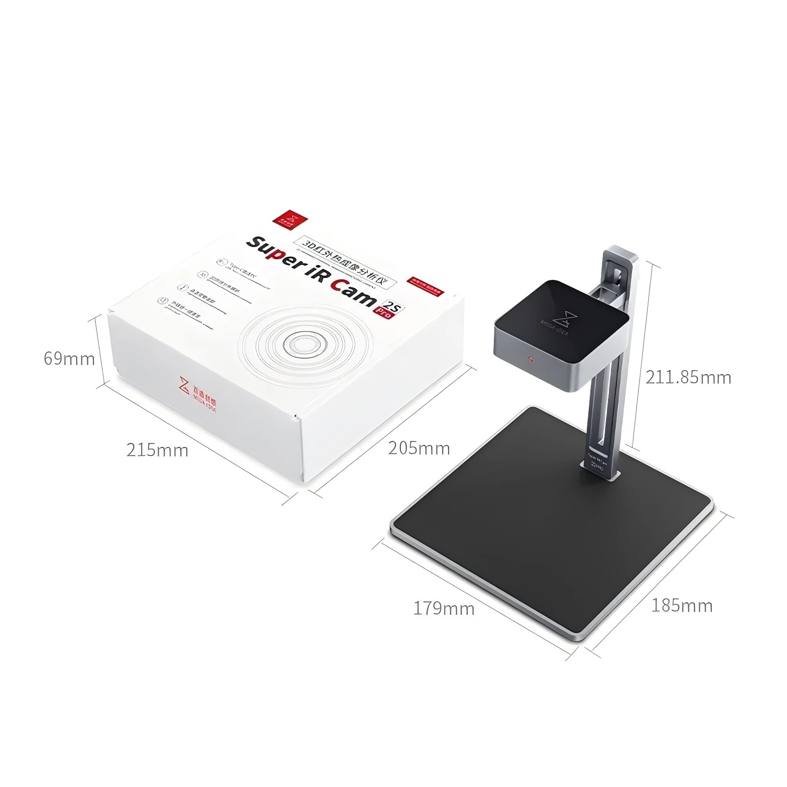 MEGA-IDEA Super IR Cam 2S Pro Motherboard Infrared Thermal Imaging Camera 3D PCB Short Circuit Quick Diagnosis Can Adjust Focus
MEGA-IDEA Super IR Cam 2S Pro Motherboard Infrared Thermal Imaging Camera 3D PCB Short Circuit Quick Diagnosis Can Adjust Focus
