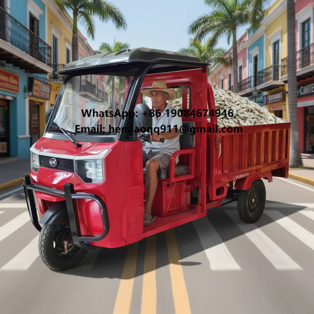 Farm Transport Cargo TVS Moto Electrica Tricycle Vendor Commercial Motorized Electric Trike Motorcycle 3-wheel Payload Tricycle
Farm Transport Cargo TVS Moto Electrica Tricycle Vendor Commercial Motorized Electric Trike Motorcycle 3-wheel Payload Tricycle